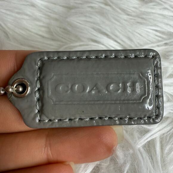 1.5" COACH Fob Bag Charm Hang tag Hangtag - Picture 1 of 2